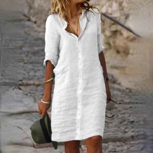 Relaxed dress - Elegant casual dress for women
