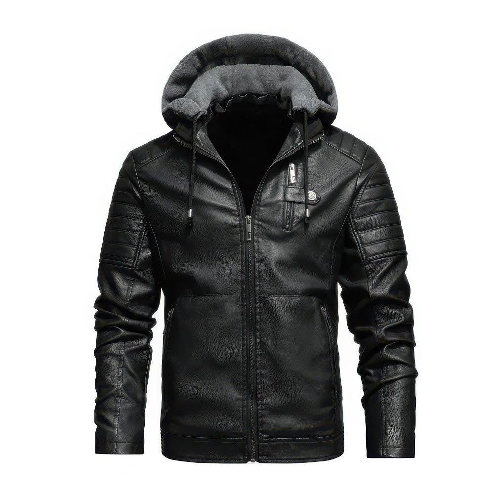 Velina Moda | Winter jacket with hood for men - Luxury and comfort