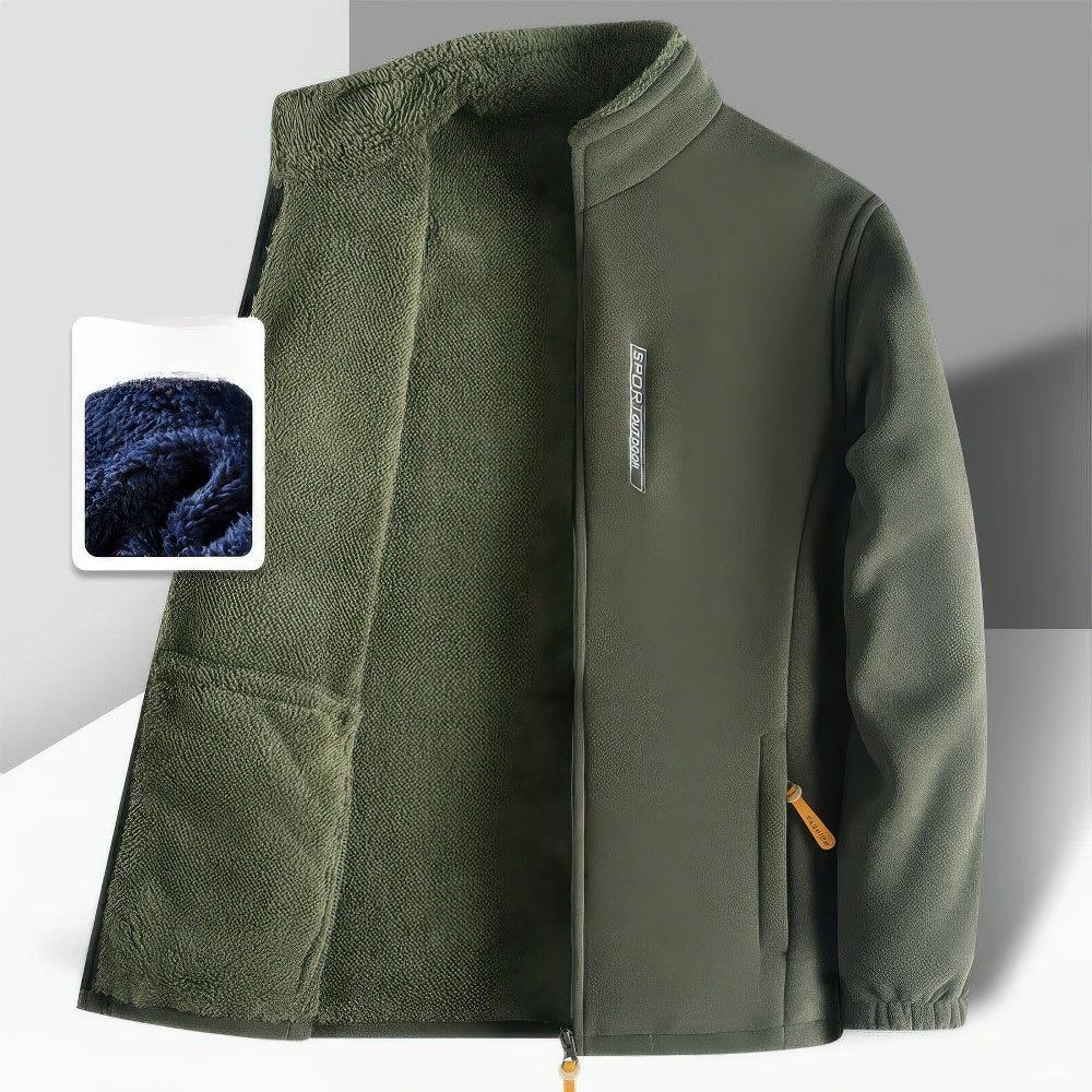 Velina Moda | Fleece-lined winter jacket - Comfortable and stylish