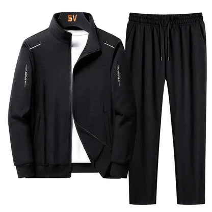 Velina Moda | Tracksuit - Comfortable set with sporty jacket and elastic pants for daily wear