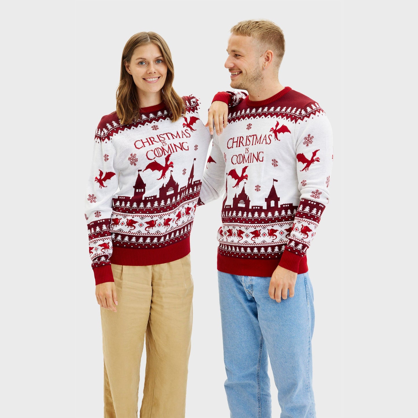 Velina Moda | Santa Claus is Coming Christmas Sweater Women's