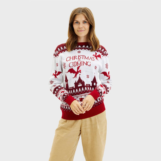 Velina Moda | Santa Claus is Coming Christmas Sweater Women's