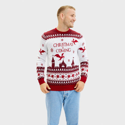 Velina Moda | The Santa Claus is Coming Christmas Sweater Men's