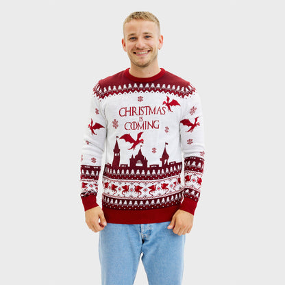 Velina Moda | The Santa Claus is Coming Christmas Sweater Men's