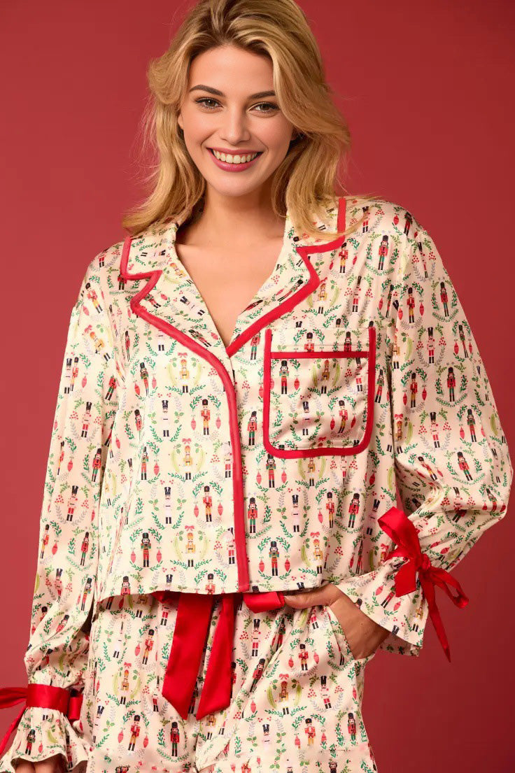 Velina Moda | Christmas Character Sprint Pajama Long Set