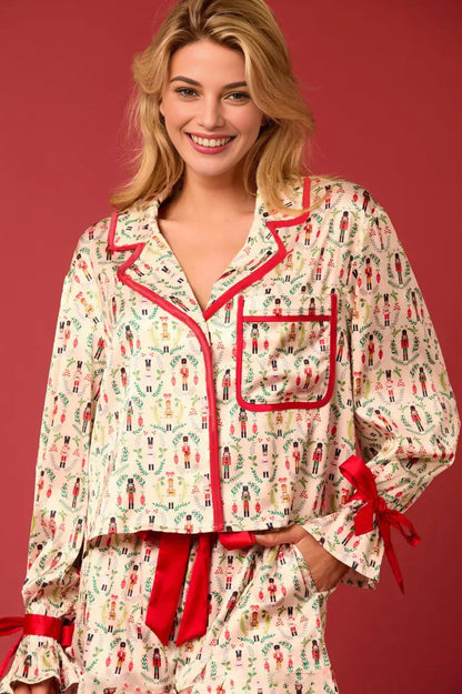 Velina Moda | Christmas Character Sprint Pajama Long Set