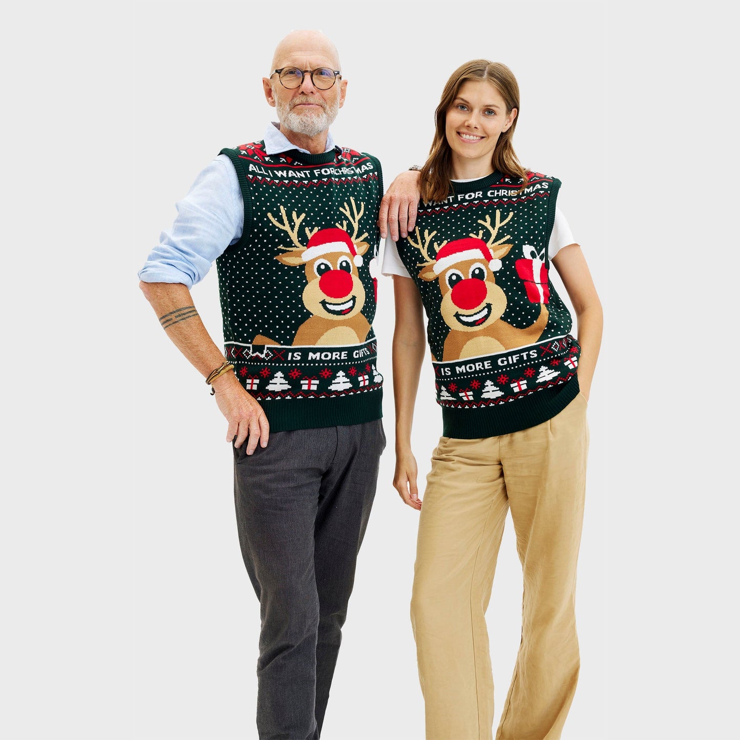 Velina Moda | Rudolph's Christmas Vest Women's