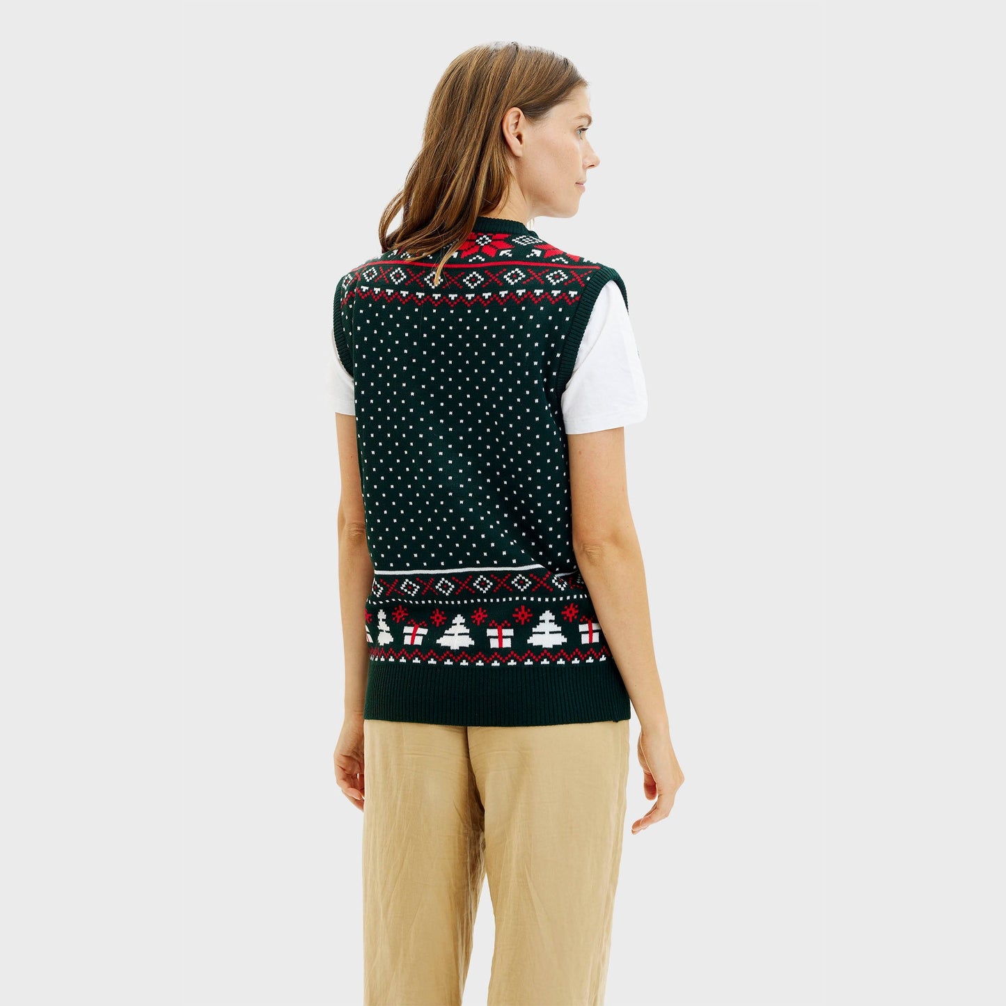 Velina Moda | Rudolph's Christmas Vest Women's