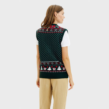 Velina Moda | Rudolph's Christmas Vest Women's