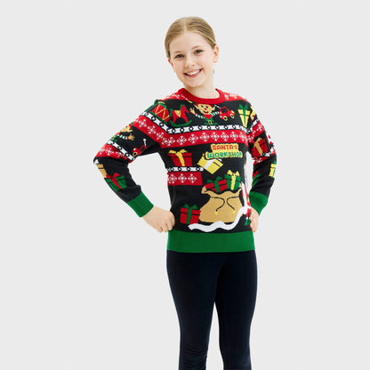 Velina Moda | Santa's Workshop Christmas Sweater Kids