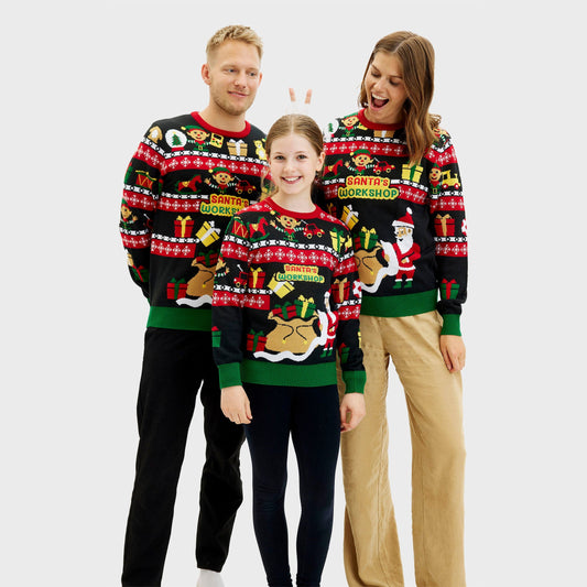 Velina Moda | Santa's Workshop Christmas Sweater Women's