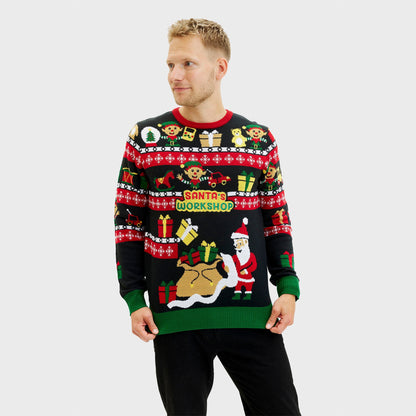 Velina Moda | Santa’s Workshop Sweater Men