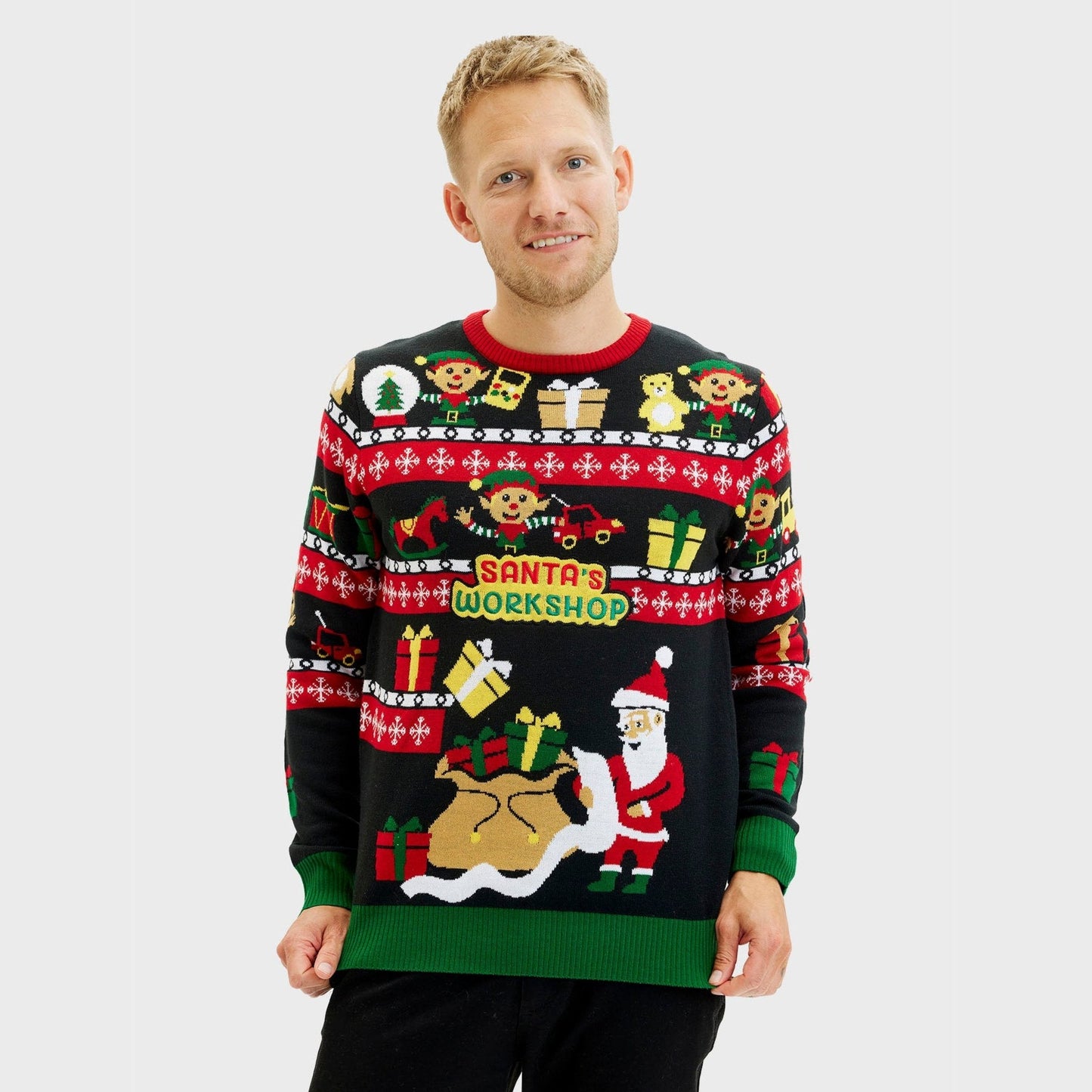 Velina Moda | Santa’s Workshop Sweater Men