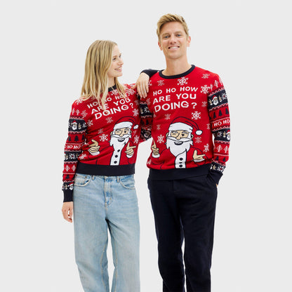 Velina Moda | Ho ho how you doin' Christmas sweater Women