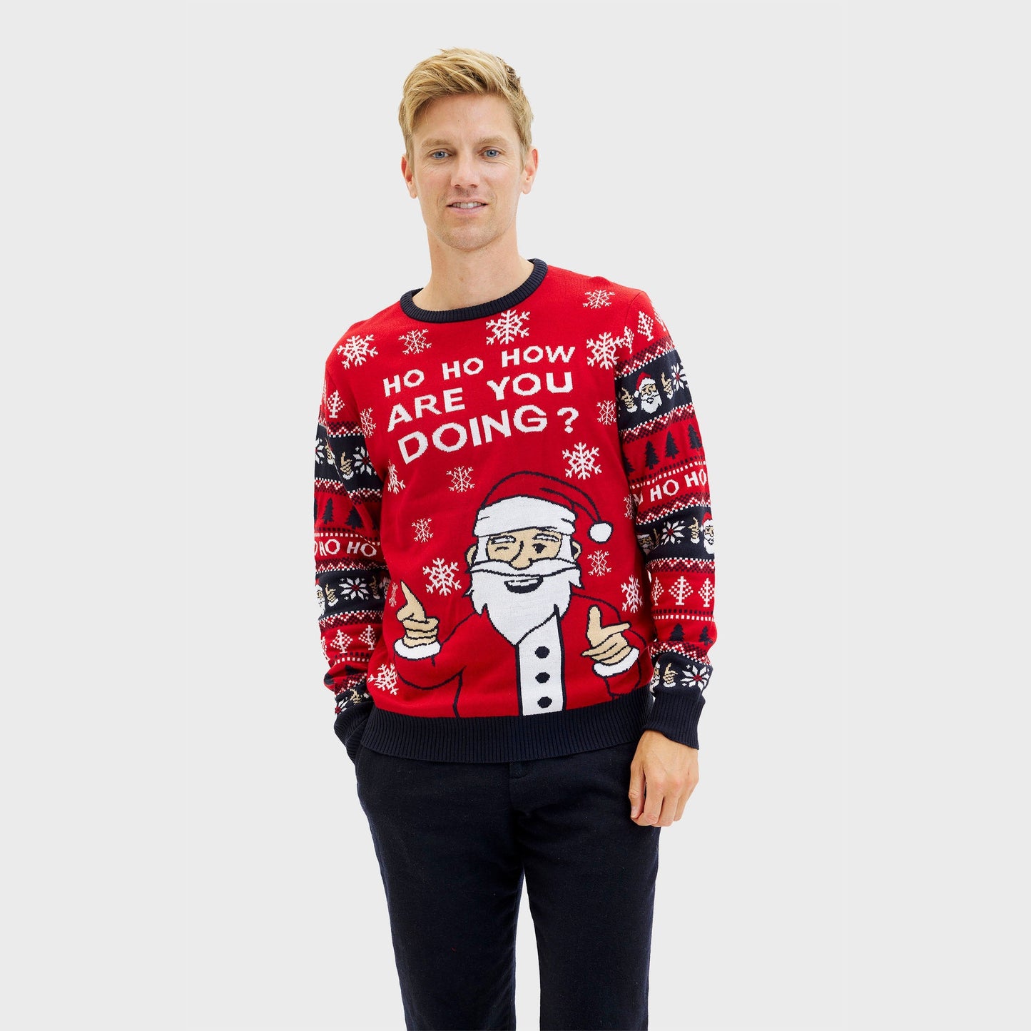Velina Moda | Ho ho how are you Christmas sweater Men