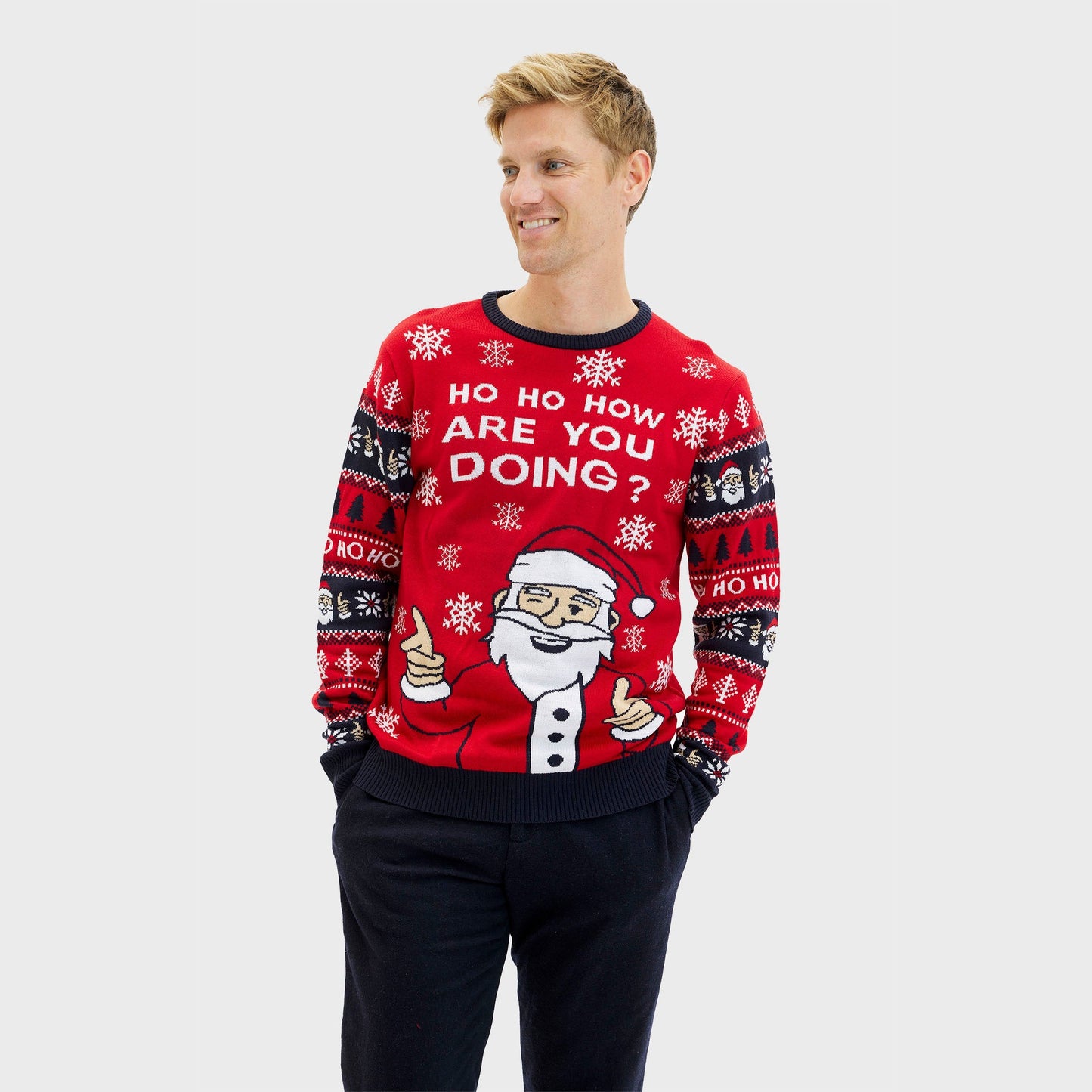 Velina Moda | Ho ho how are you Christmas sweater Men