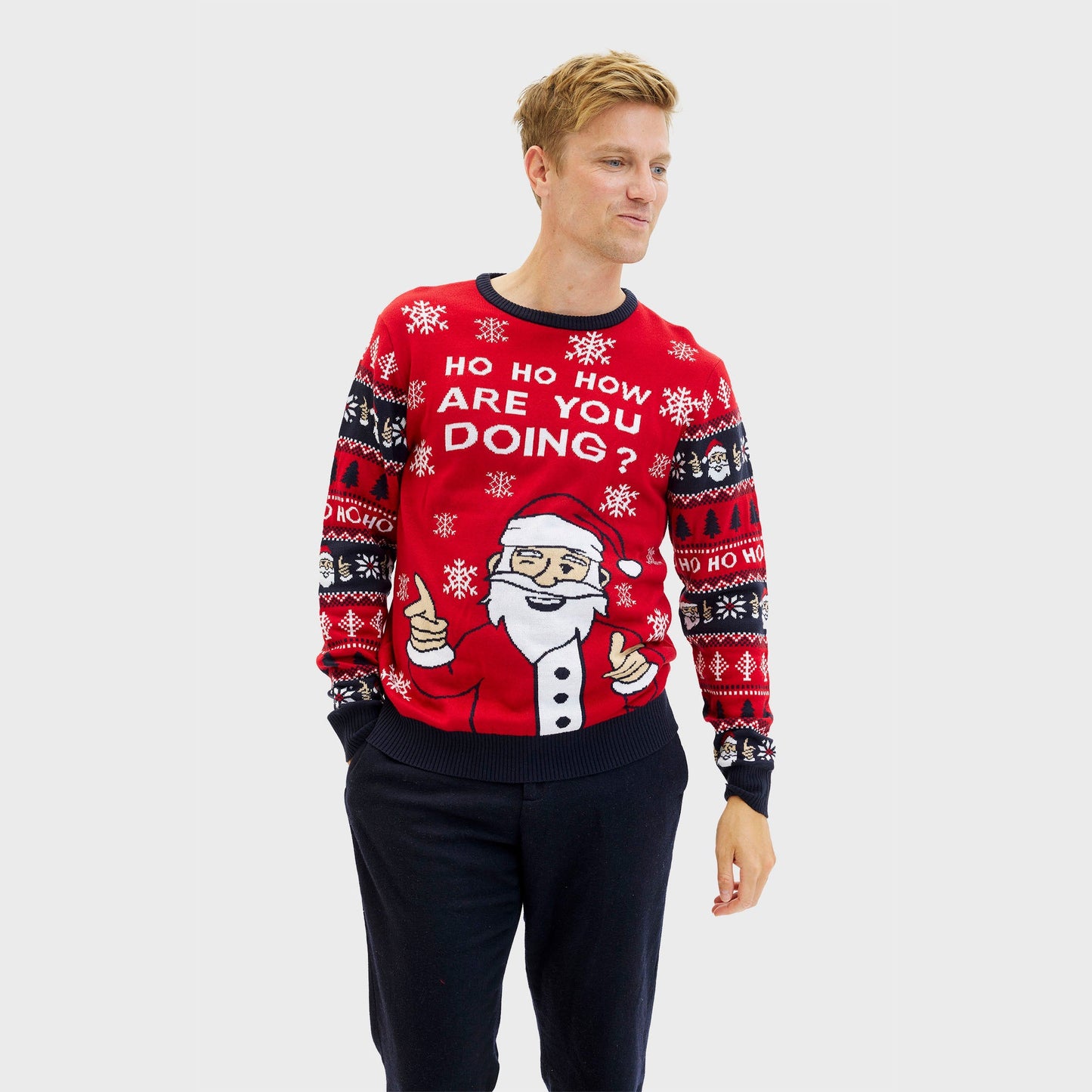 Velina Moda | Ho ho how are you Christmas sweater Men