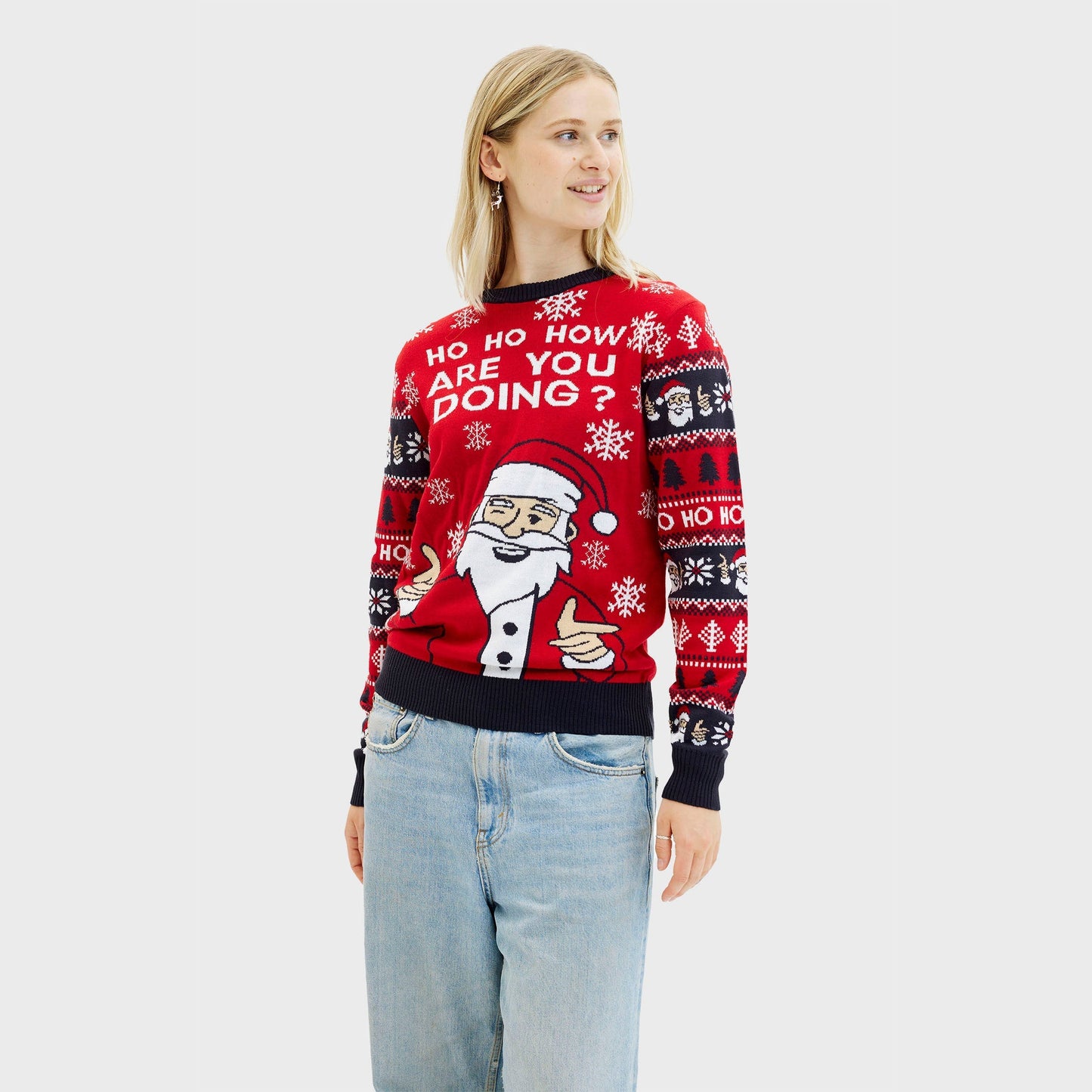 Velina Moda | Ho ho how you doin' Christmas sweater Women