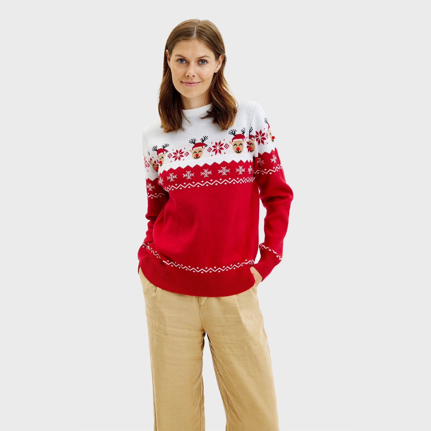 Velina Moda | The cute Christmas sweater Ladies