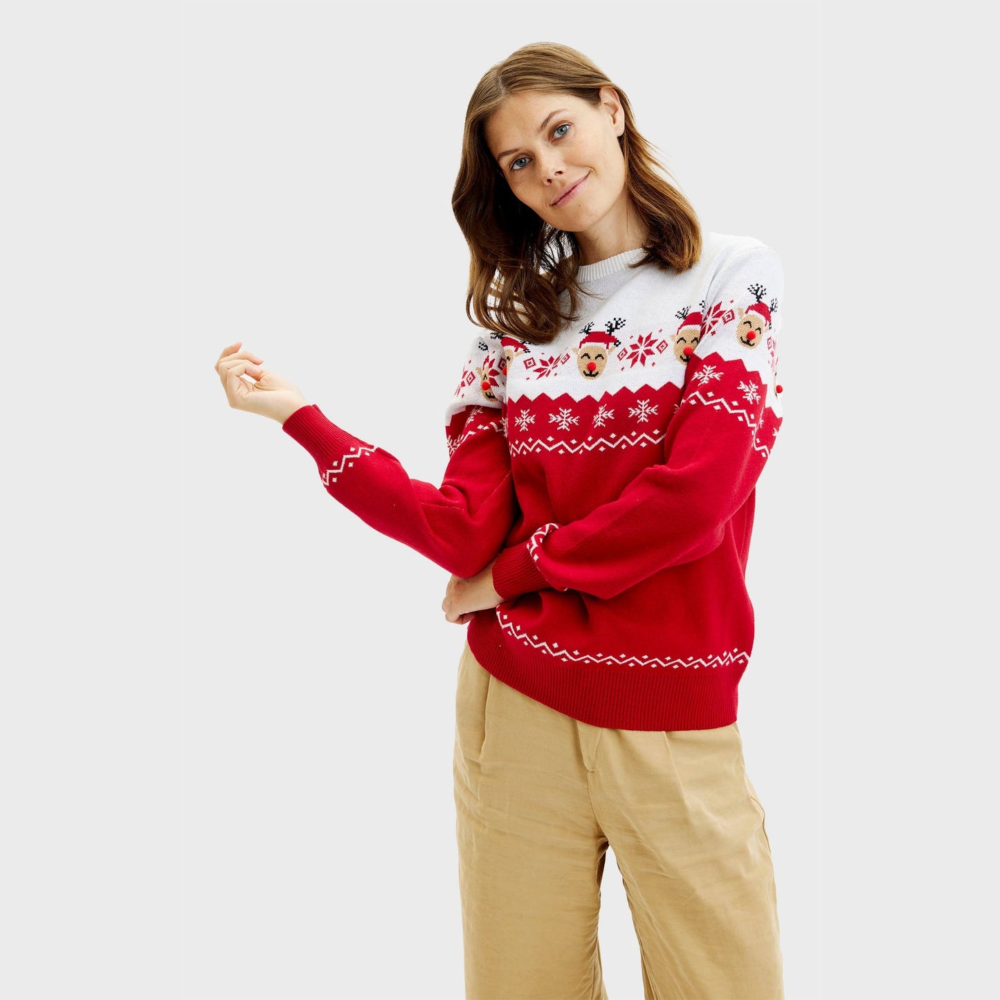 Velina Moda | The cute Christmas sweater Ladies