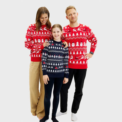 Velina Moda | The stylish Christmas sweater red Men's