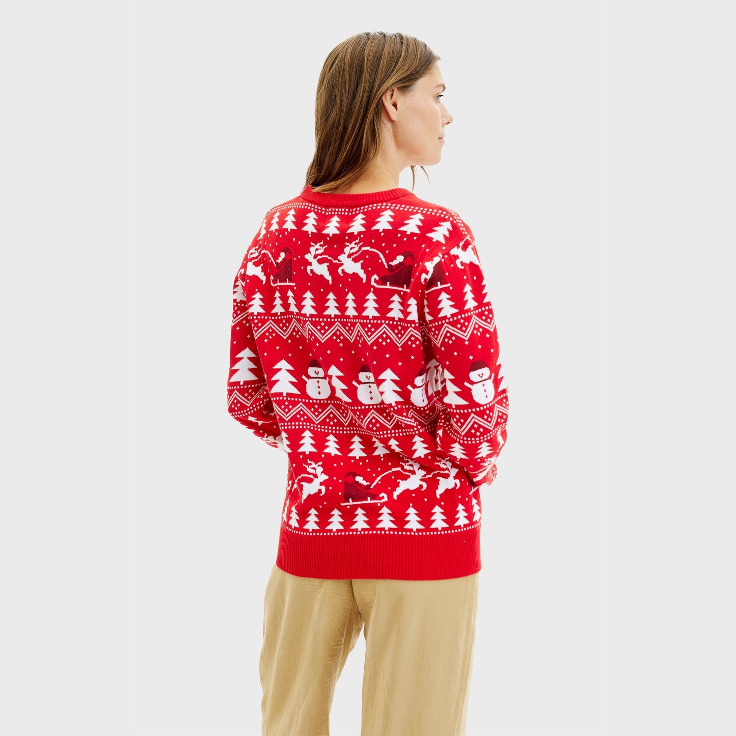 Velina Moda | The stylish Christmas sweater red Men's