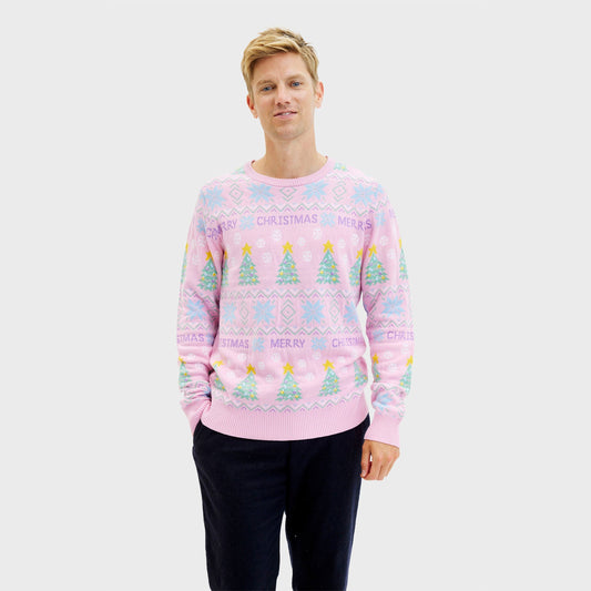 Velina Moda | The pink Christmas sweater Men