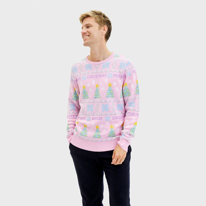 Velina Moda | The pink Christmas sweater Men