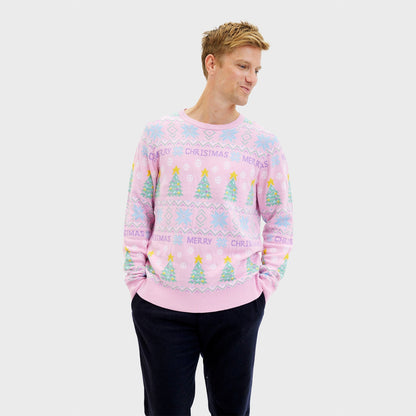 Velina Moda | The pink Christmas sweater Men