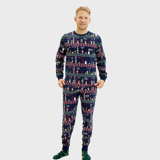 Velina Moda | Vintage Gamer Christmas Pajama Men