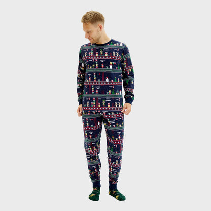 Velina Moda | Vintage Gamer Christmas Pajama Men