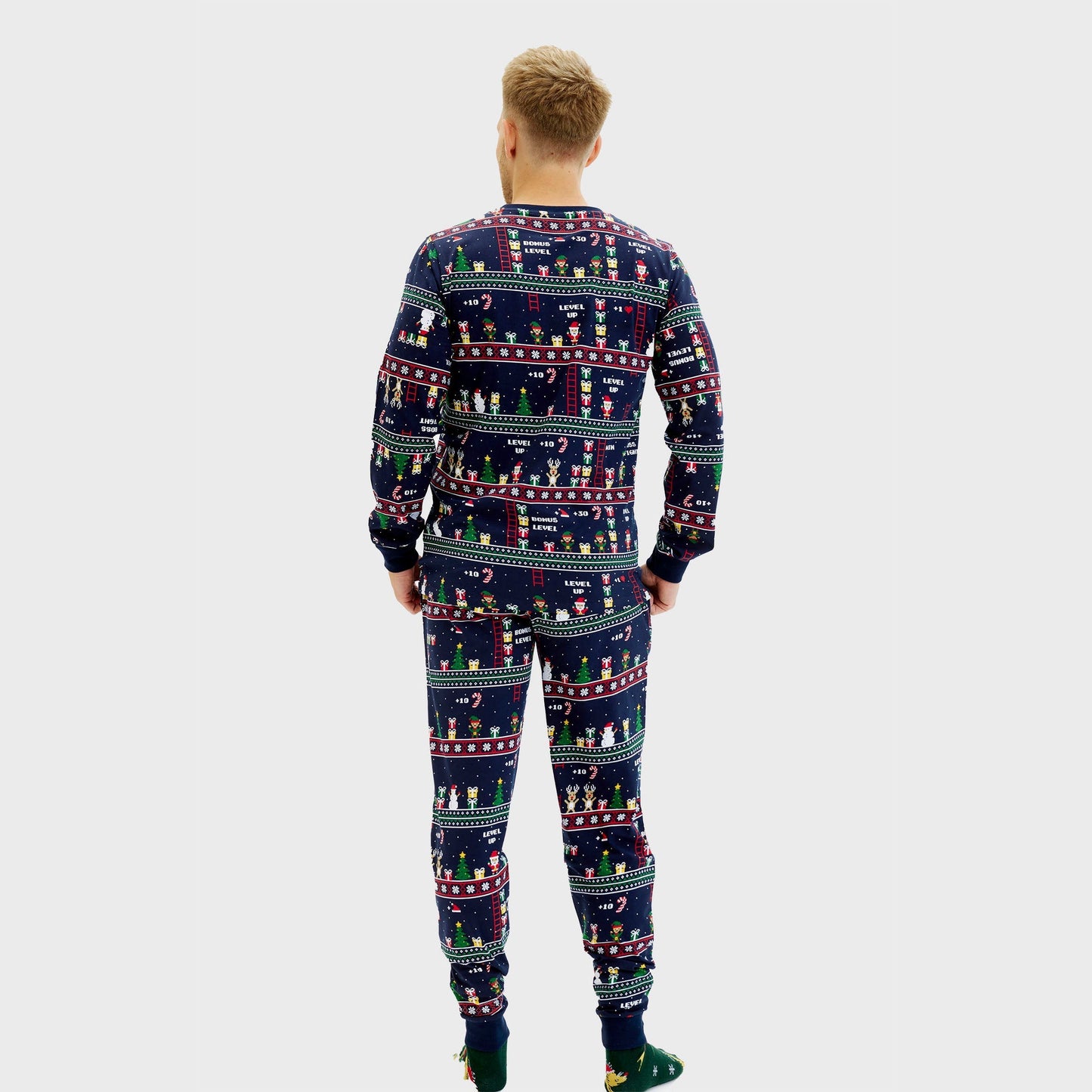 Velina Moda | Vintage Gamer Christmas Pajama Men