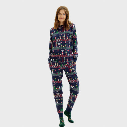 Velina Moda | Vintage Gamer Christmas Pajamas Women