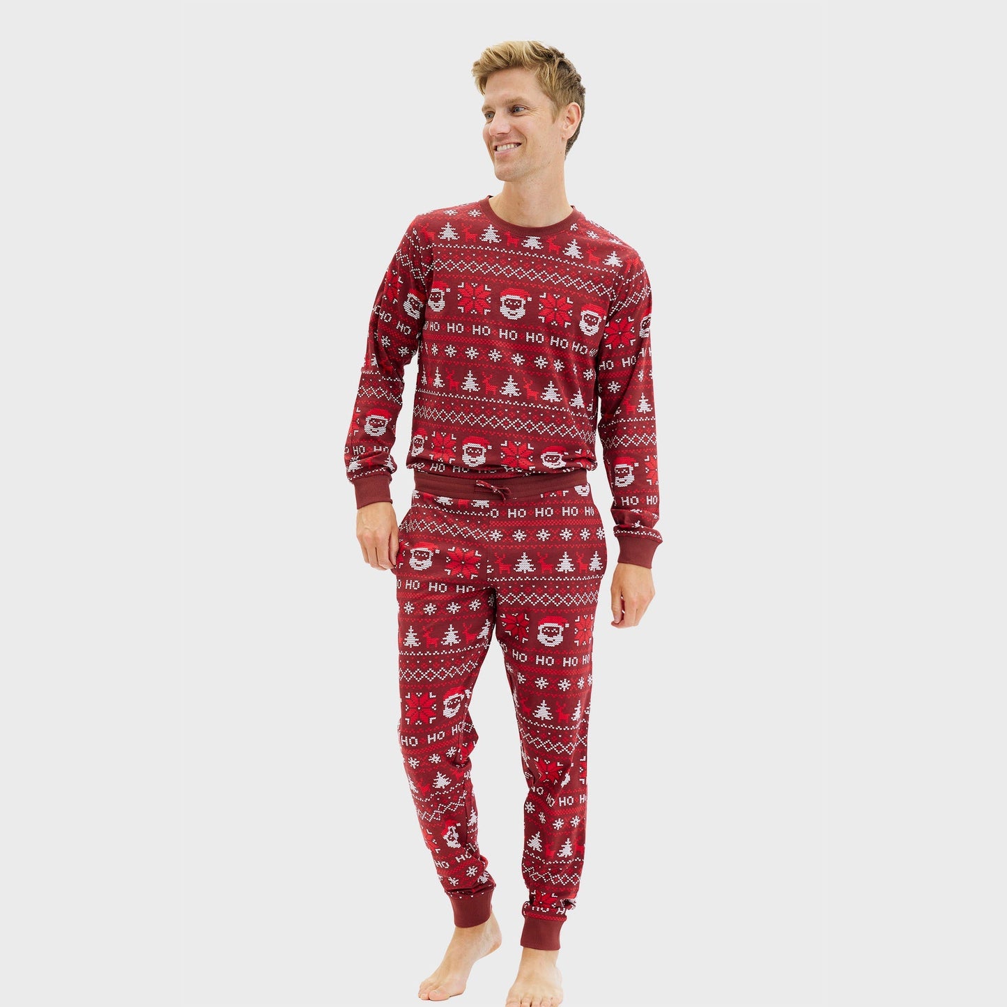 Velina Moda | Ho ho ho Christmas Pajamas Men