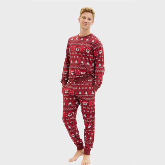 Velina Moda | Ho ho ho Christmas Pajamas Men