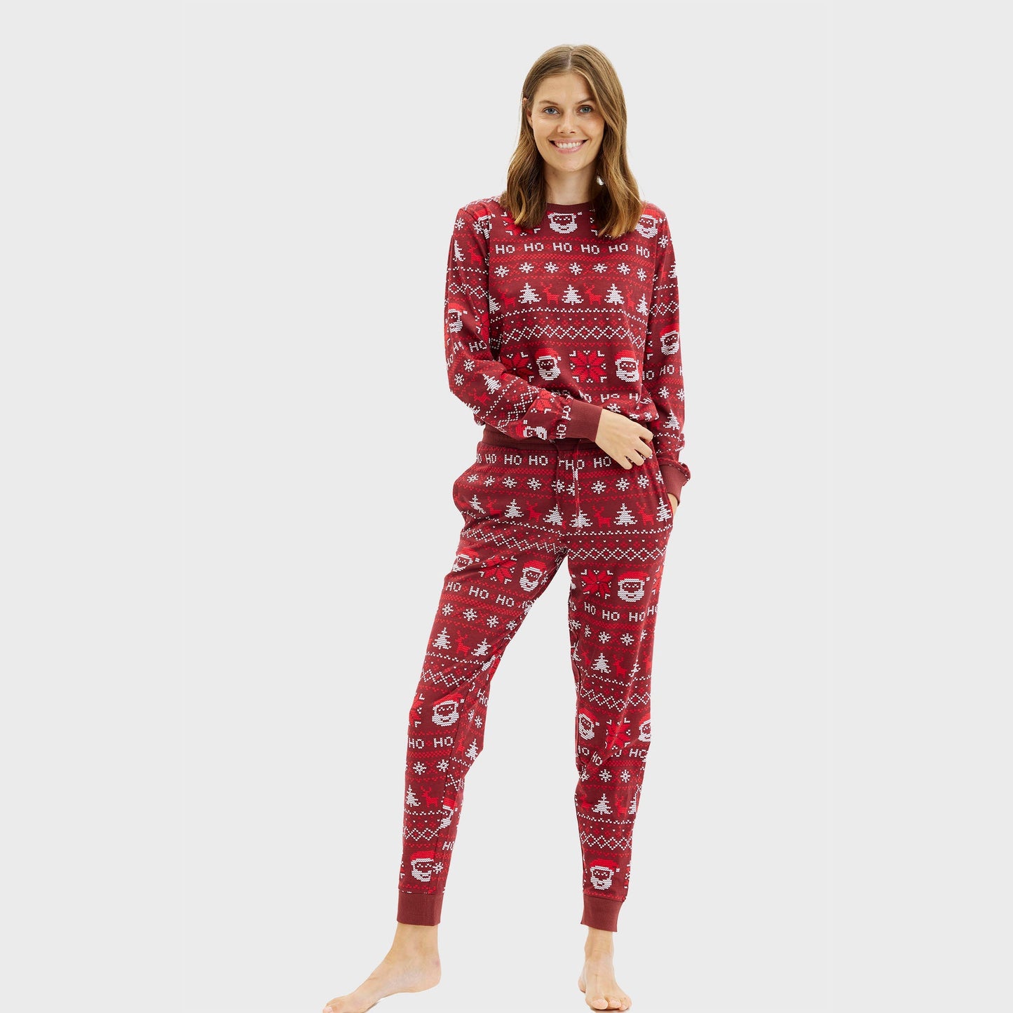 Velina Moda | Ho ho ho Christmas Pajama Women