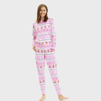 Velina Moda | Ultimate Christmas Pajamas Pink Women
