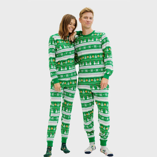 Velina Moda | Ultimate Christmas Pajama green Men's