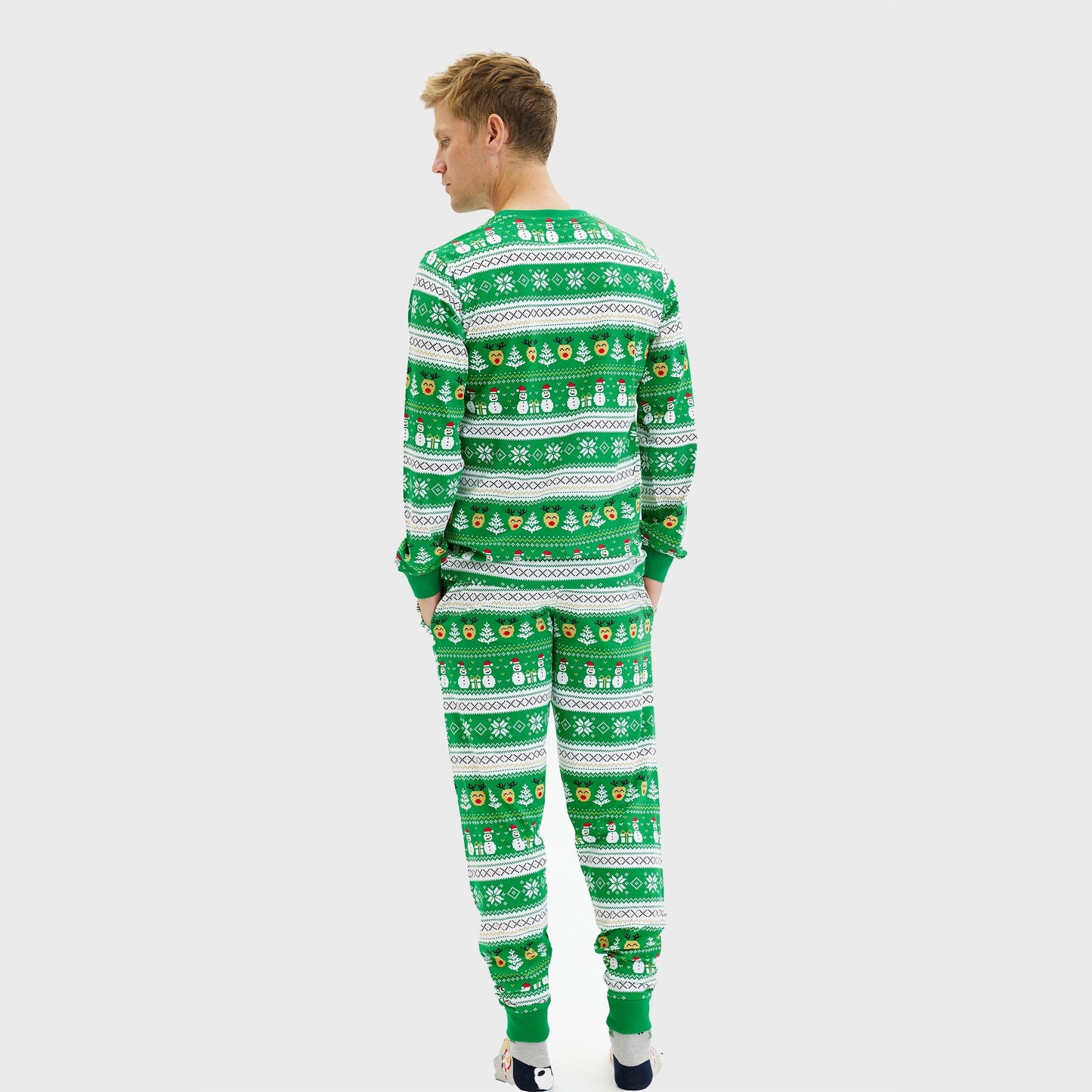 Velina Moda | Ultimate Christmas Pajama green Men's