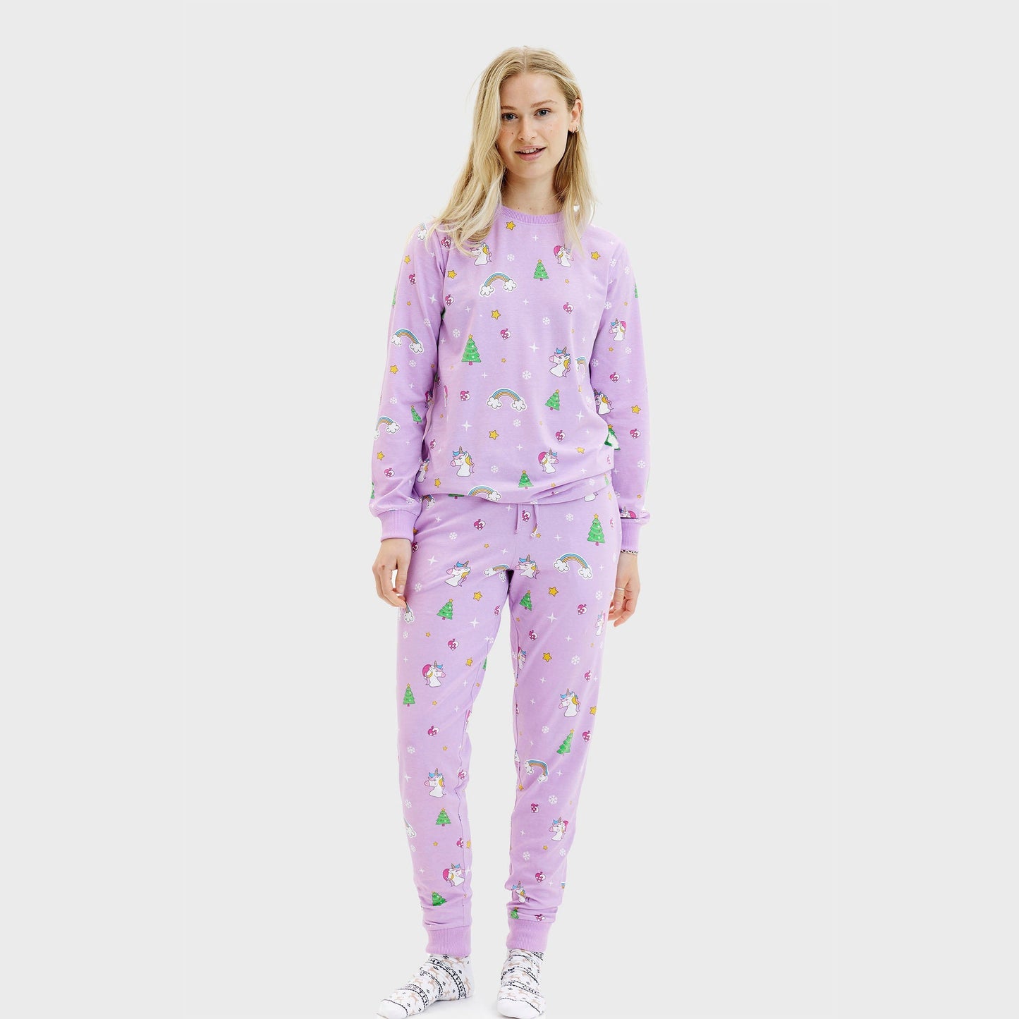 Velina Moda | Unicorn Christmas Pajama Women