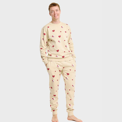 Velina Moda | Christmas Heart Sweatset Men