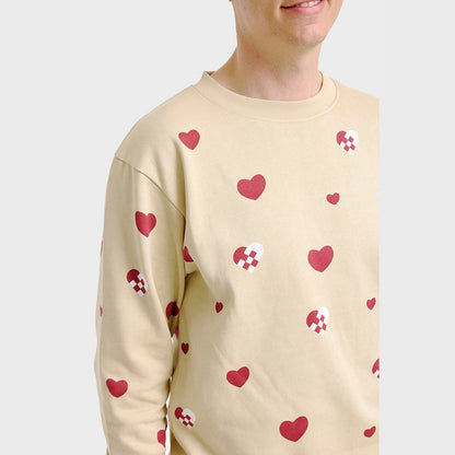 Velina Moda | Christmas Heart Sweatset Men
