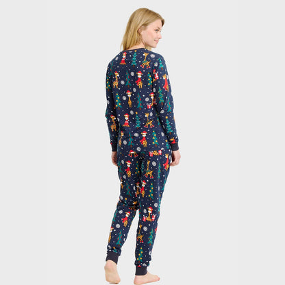 Velina Moda | The Giraffe Christmas Pajamas Women