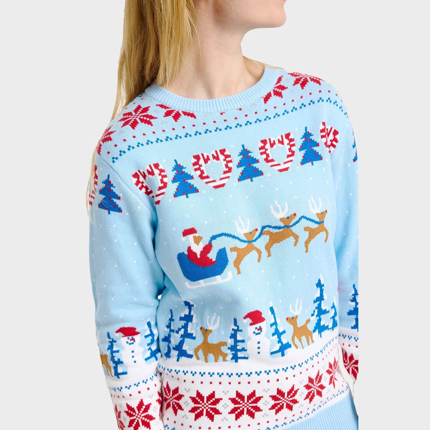 Velina Moda | Christmas Wonderland Christmas Sweater -Women