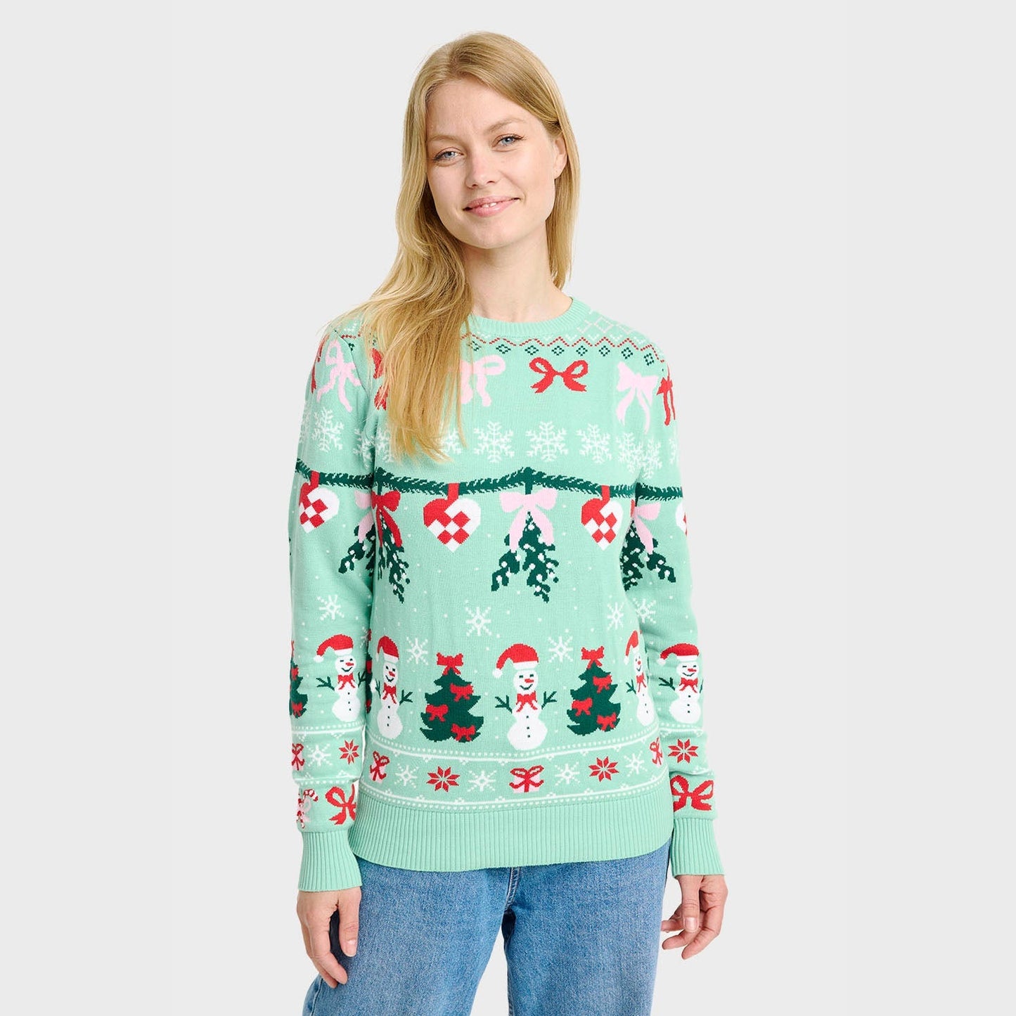 Velina Moda | The Tied Christmas Sweater Women