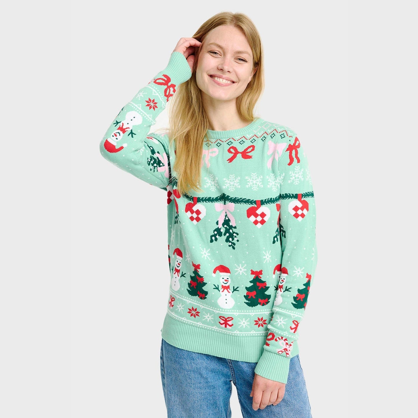 Velina Moda | The Tied Christmas Sweater Women