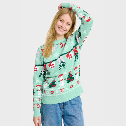 Velina Moda | The Tied Christmas Sweater Women