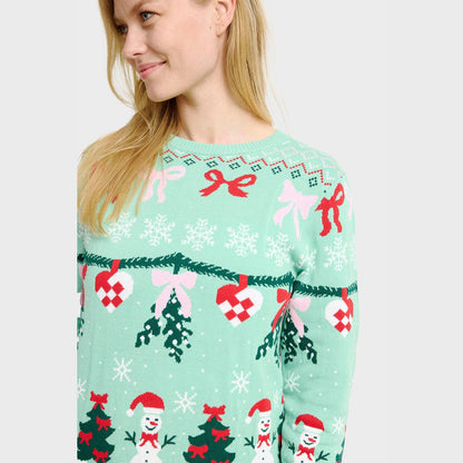 Velina Moda | The Tied Christmas Sweater Women