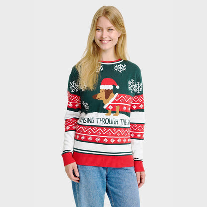Velina Moda | Dashing Around Christmas Sweater Women's