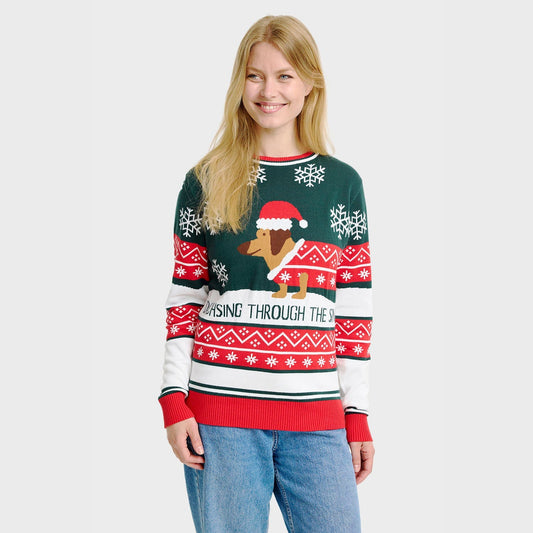 Velina Moda | Dashing Around Christmas Sweater Women's